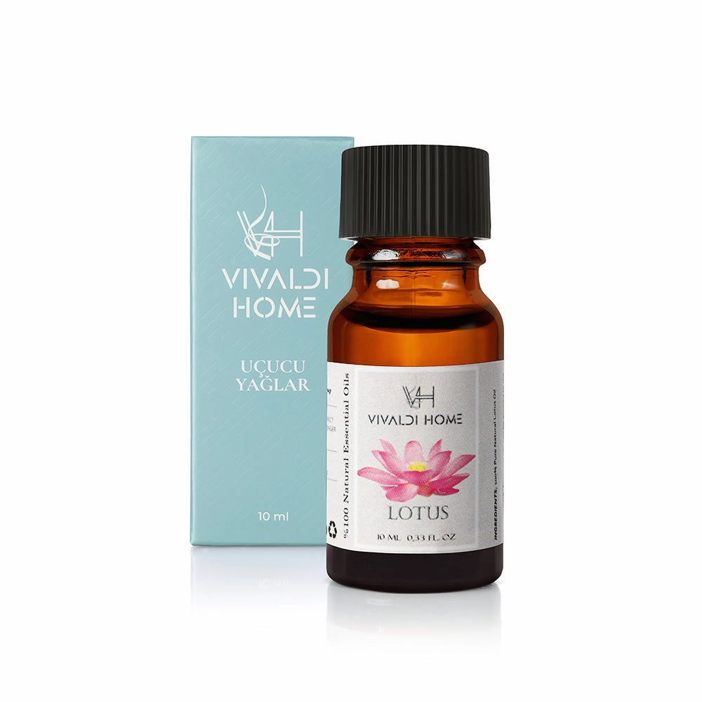 Lotus Çiçeği Aromaterapi Esansiyel Buhurdanlık Yağı 10 ml