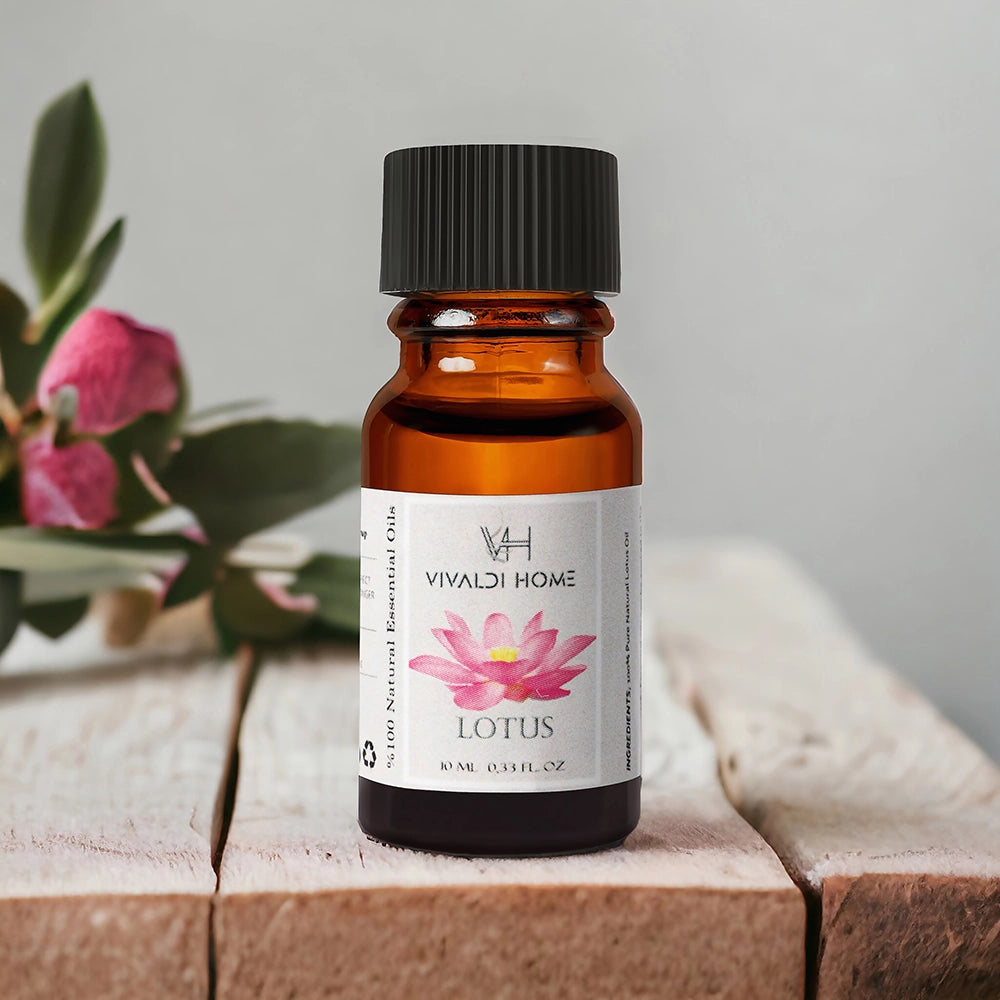 Lotus Çiçeği Aromaterapi Esansiyel Buhurdanlık Yağı 10 ml