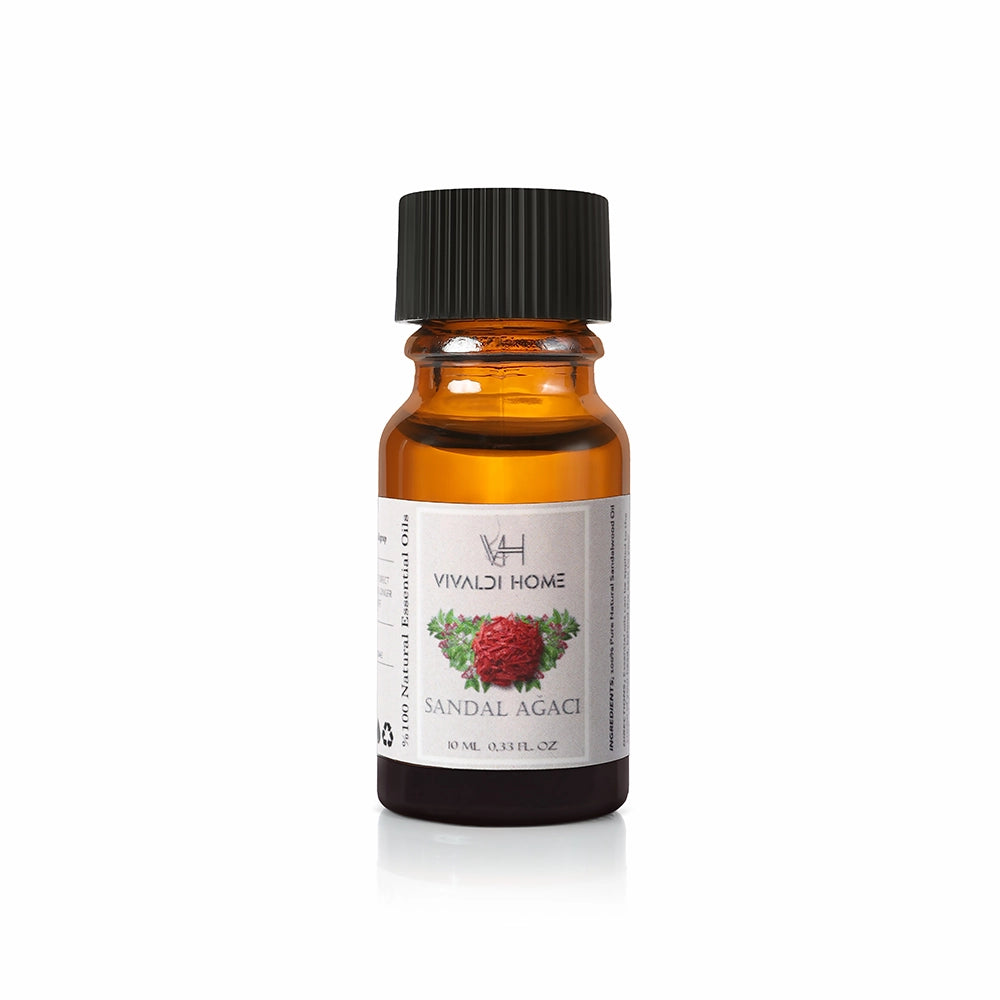 Sandal Ağacı Aromaterapi Esansiyel Buhurdanlık Yağı 10 ml