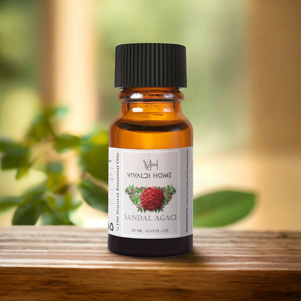 Sandal Ağacı Aromaterapi Esansiyel Buhurdanlık Yağı 10 ml