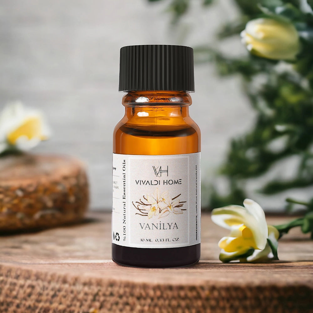 Vanilya Aromaterapi Esansiyel Buhurdanlık Yağı 10 ml