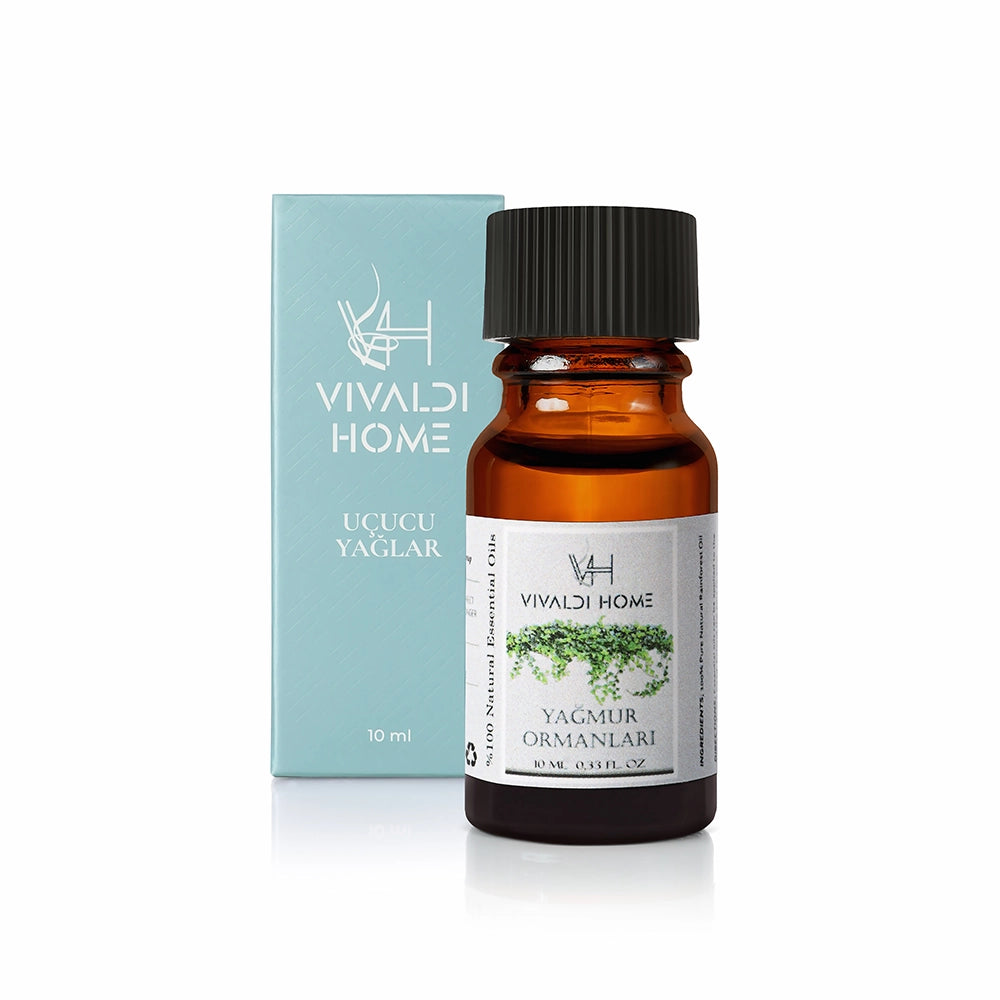 Yağmur Ormanları Aromaterapi Esansiyel Buhurdanlık Yağı 10 ml
