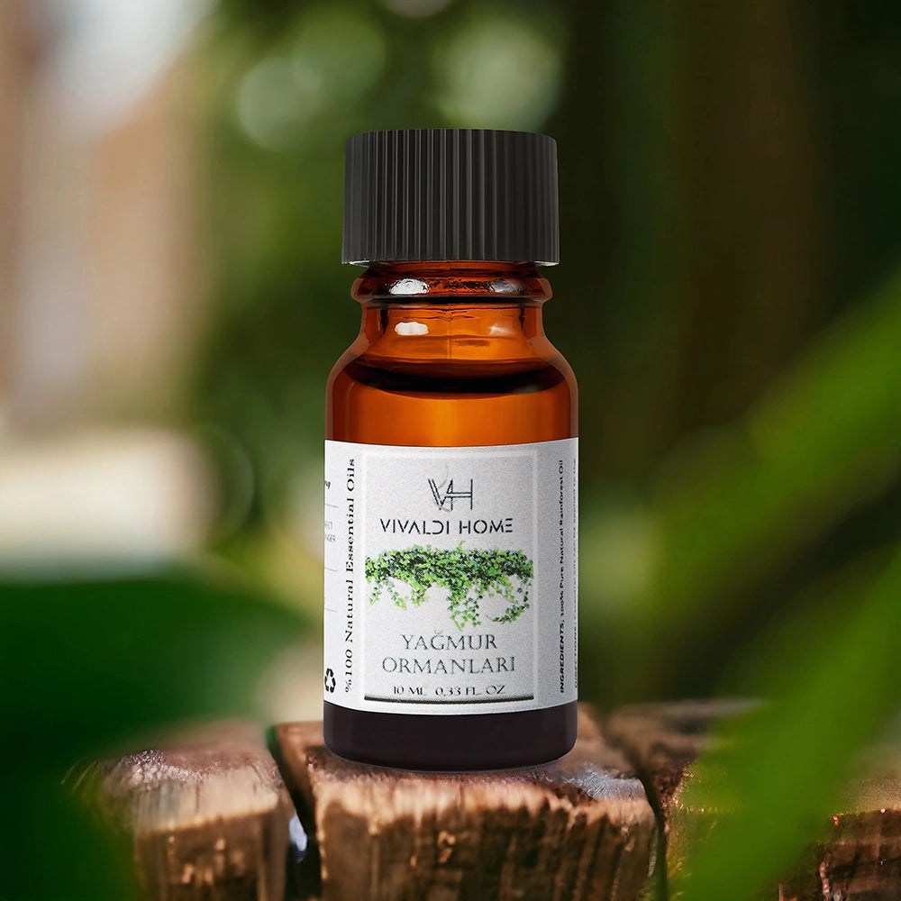 Yağmur Ormanları Aromaterapi Esansiyel Buhurdanlık Yağı 10 ml