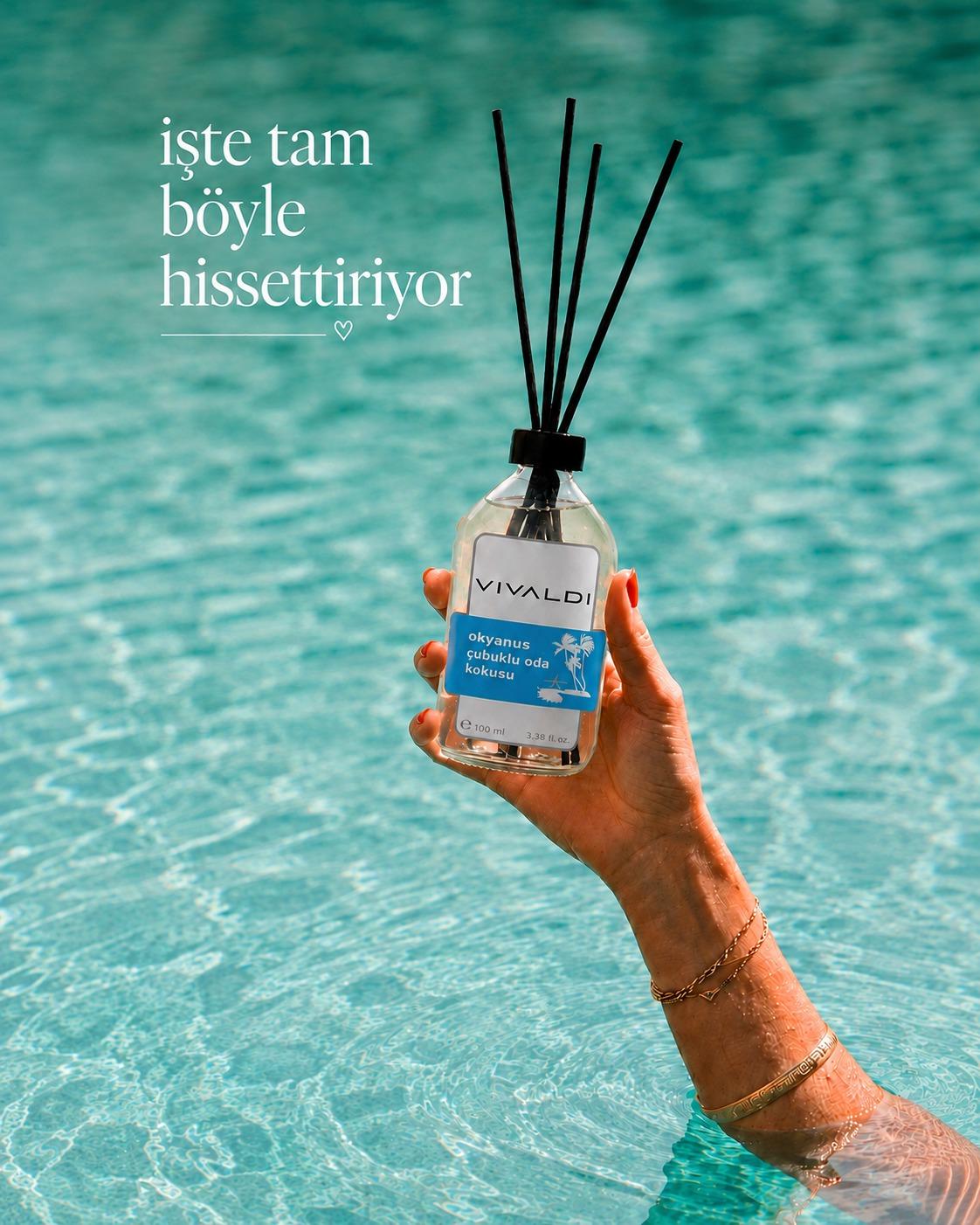 Okyanus Esintisi 100 ml çubuklu oda kokusu şişesi