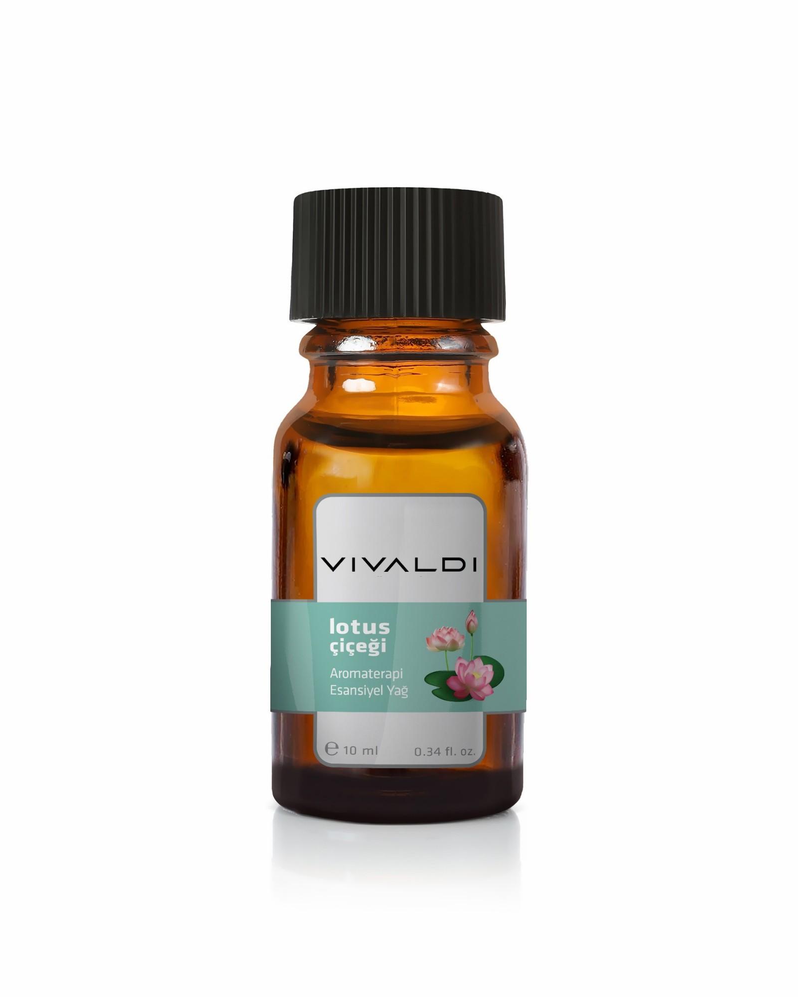 Lotus Çiçeği 10 ml esansiyel yağ şişesi