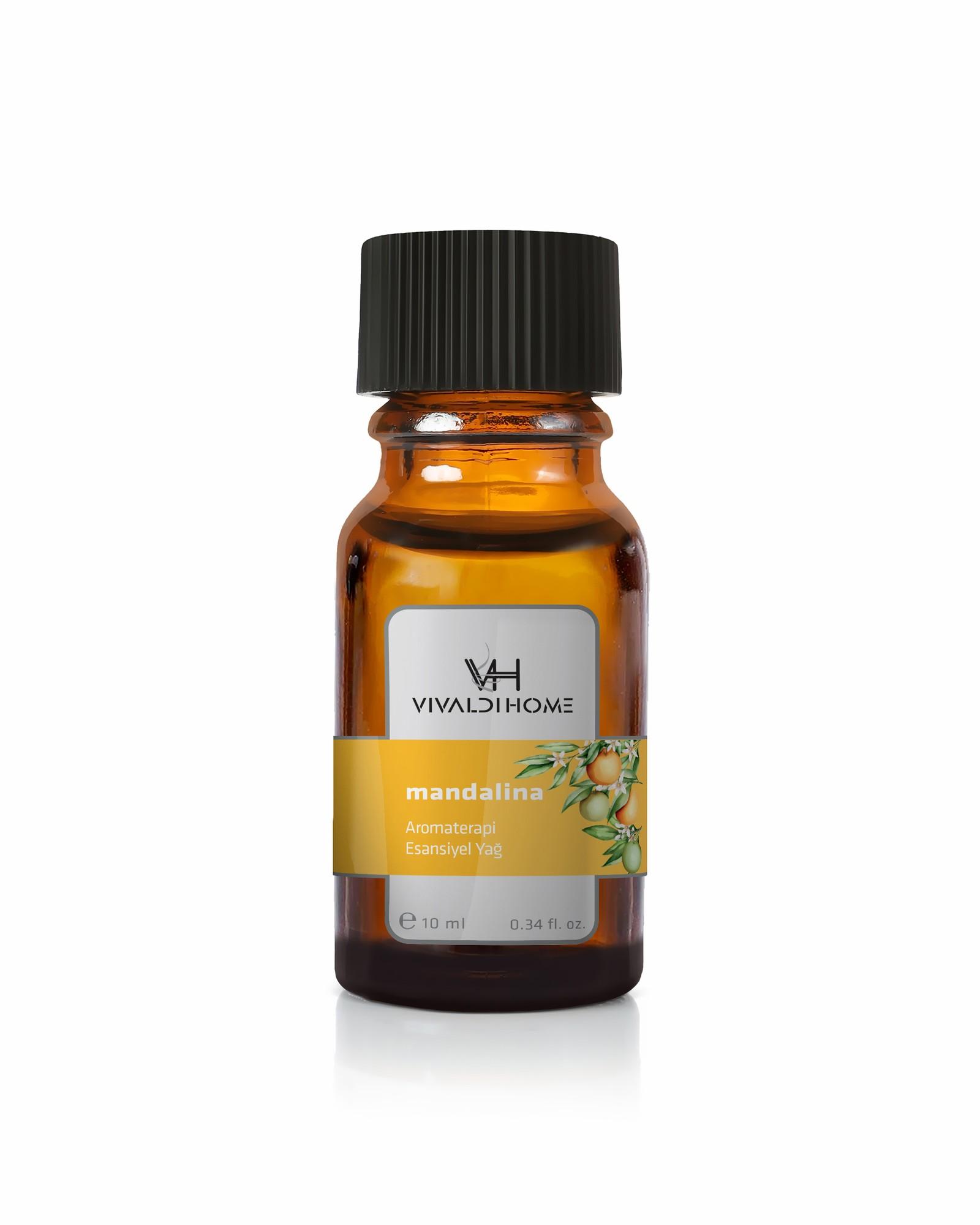 Mandalina 10 ml esansiyel yağ şişesi