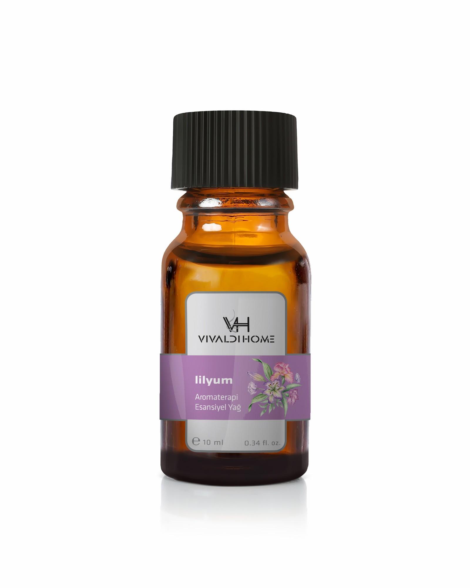 Lilyum 10 ml esansiyel yağ şişesi