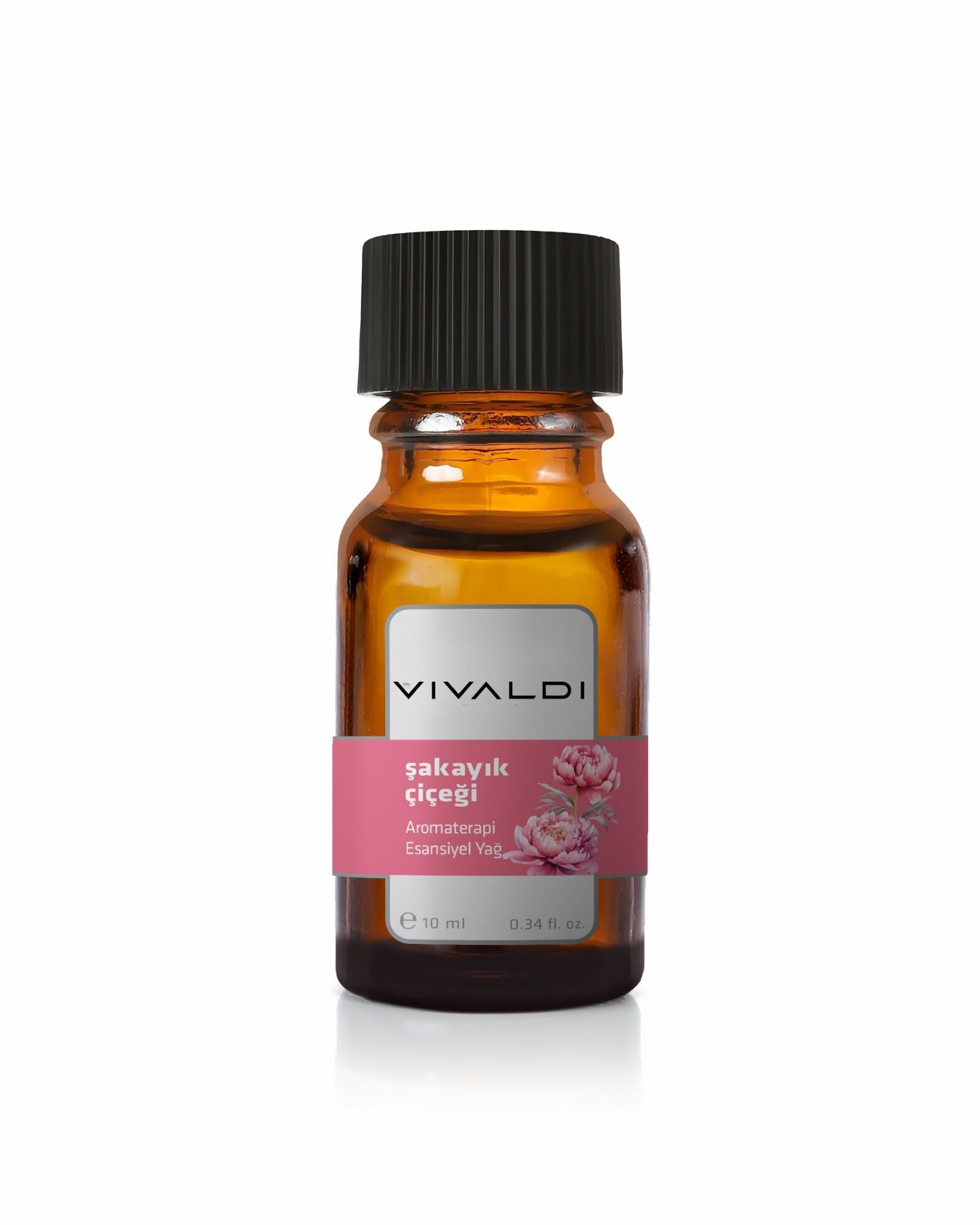 Şakayık Çiçeği 10 ml esansiyel yağ şişesi