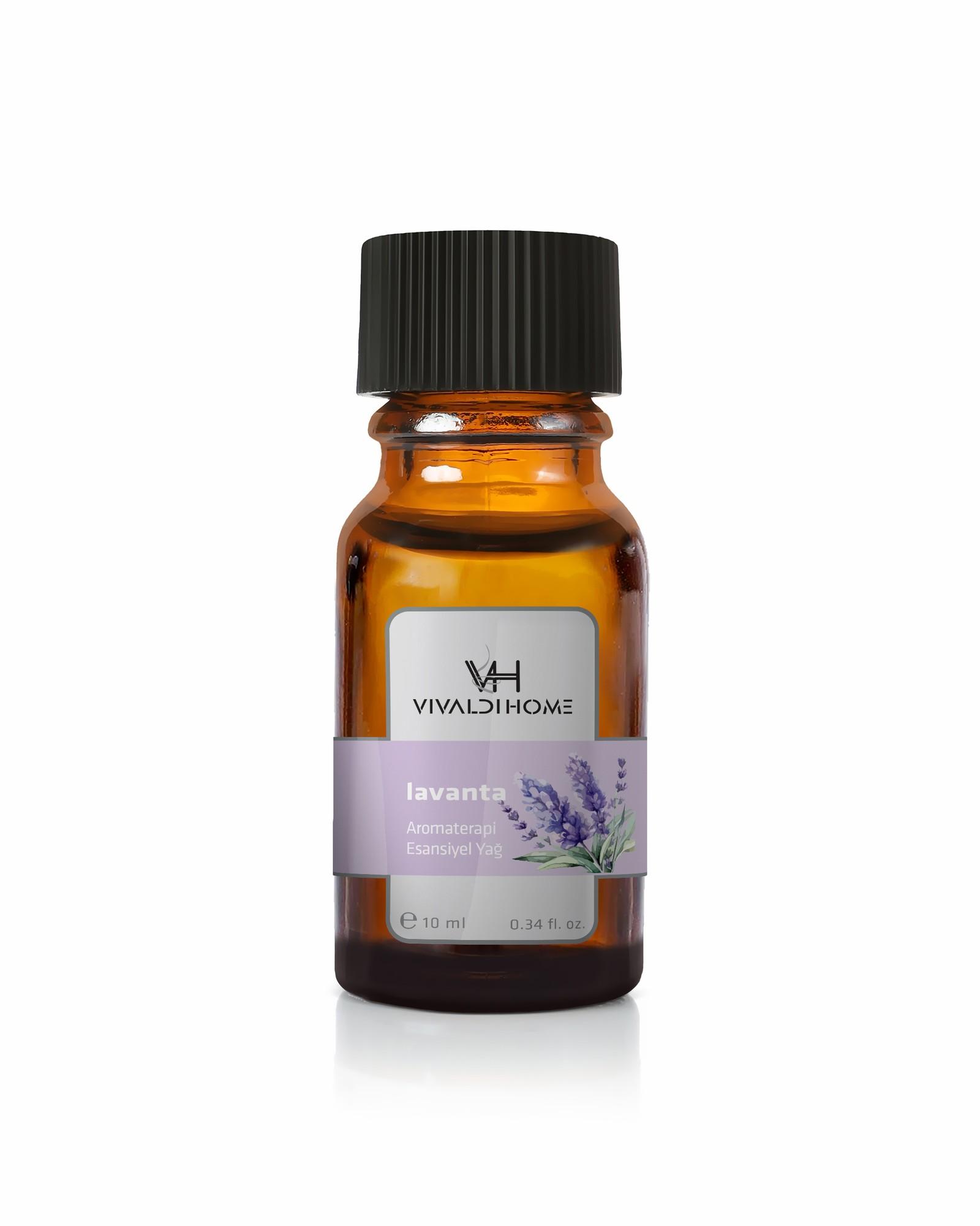 Lavanta 10 ml esansiyel yağ şişesi
