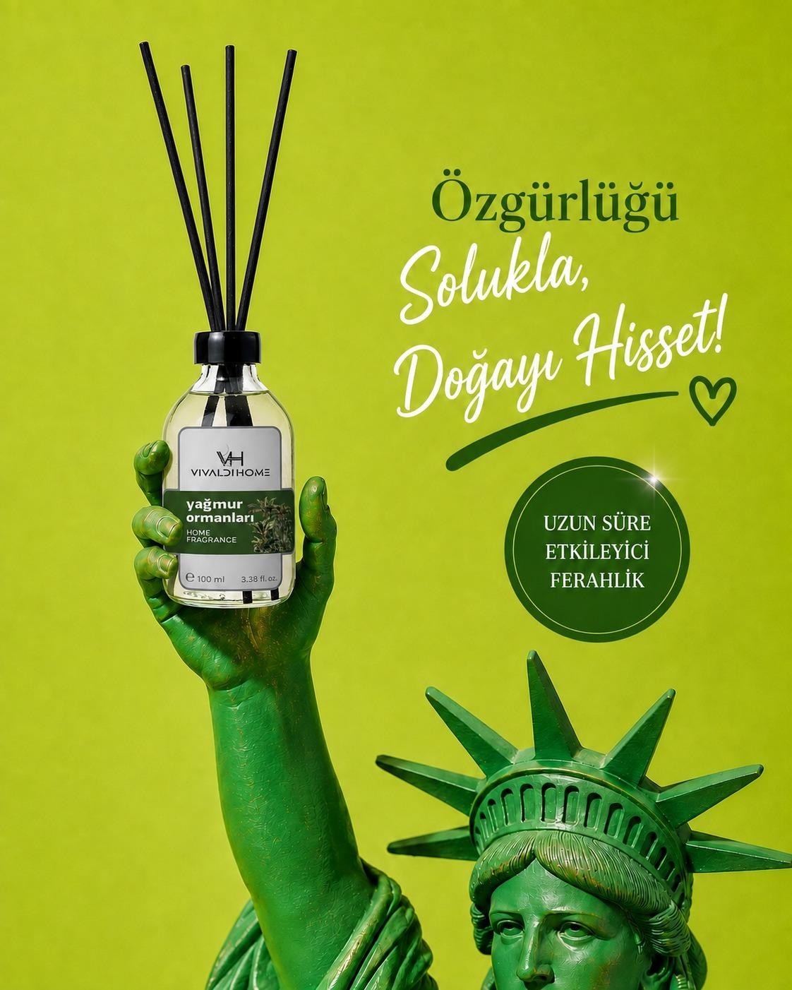 Yağmur Ormanları 100 ml çubuklu oda kokusu şişesi