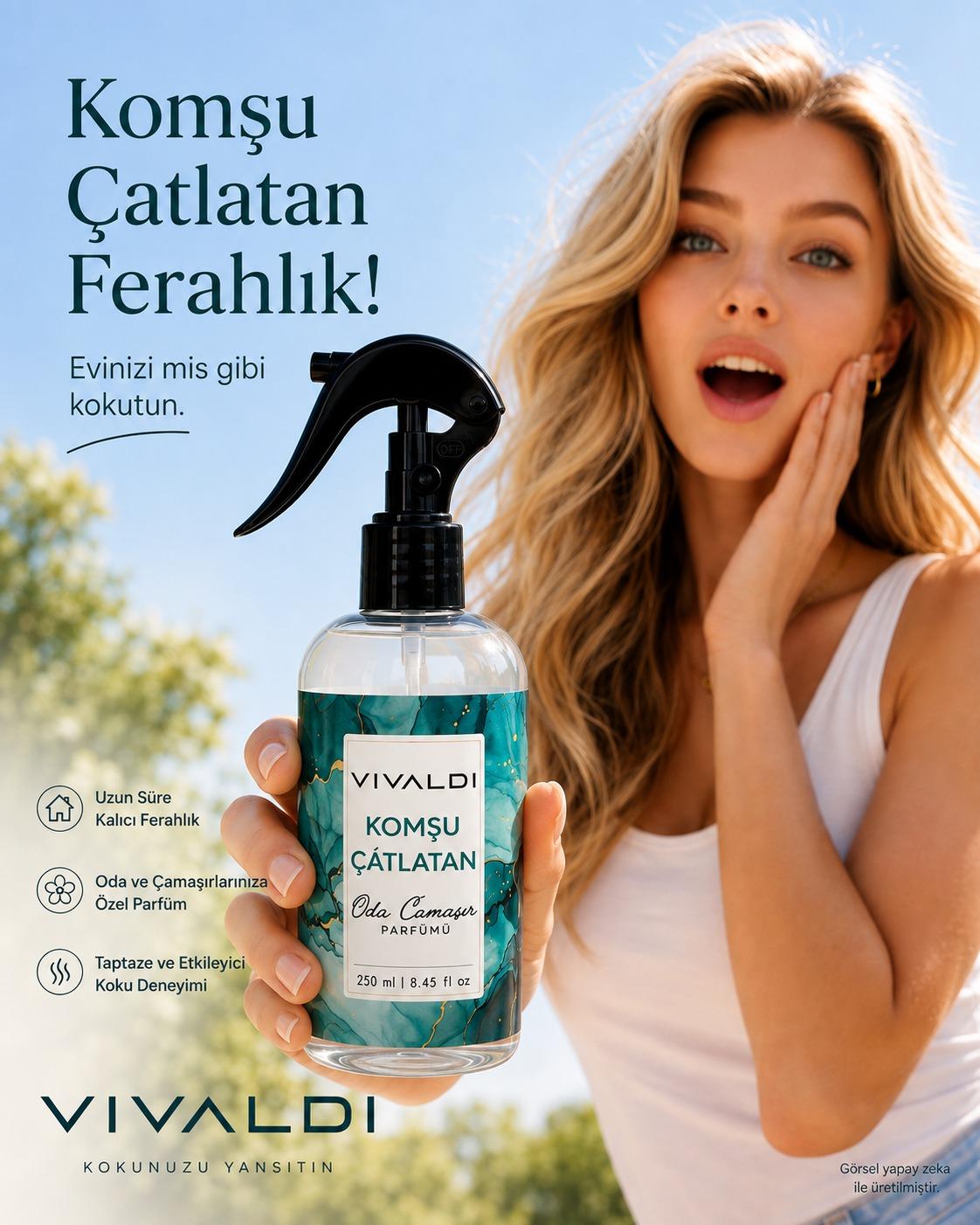 Komşu Çatlatan 250 ml oda spreyi şişesi