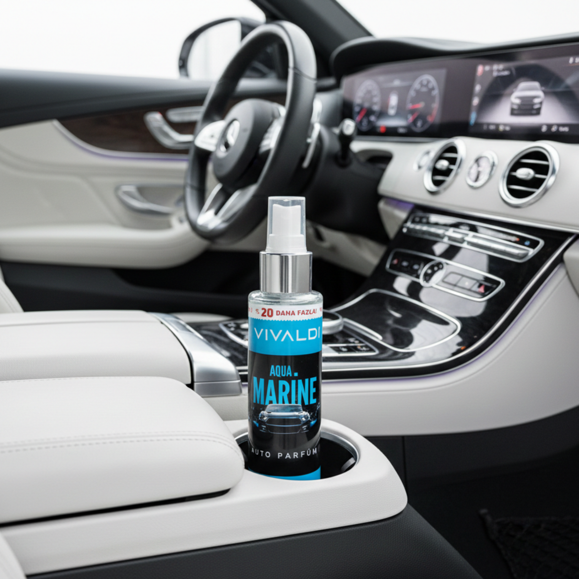 Aqua Marine Oto Parfüm Sprey 120 ml – Deniz Esintili ve Kalıcı Araba Kokusu