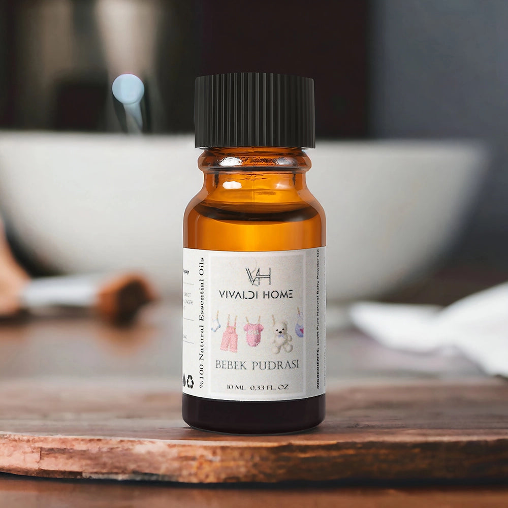 Bebek Pudrası Aromaterapi Esansiyel Buhurdanlık Yağı 10 ml