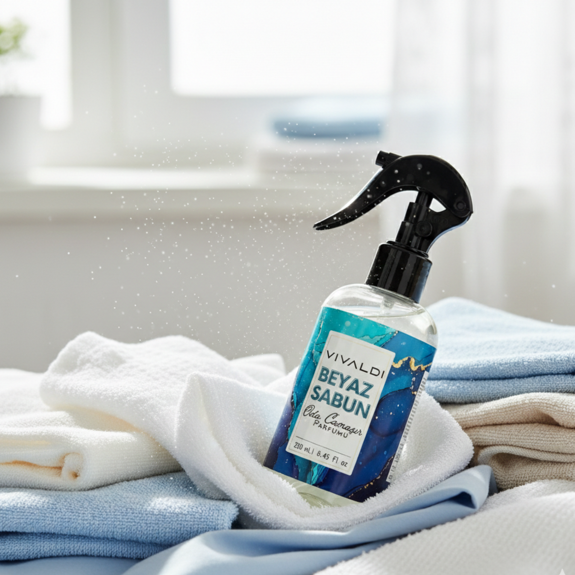 Beyaz Sabun Oda Kokusu Sprey 250 ml – Uzun Süre Kalıcı, Ferah ve Temiz Koku