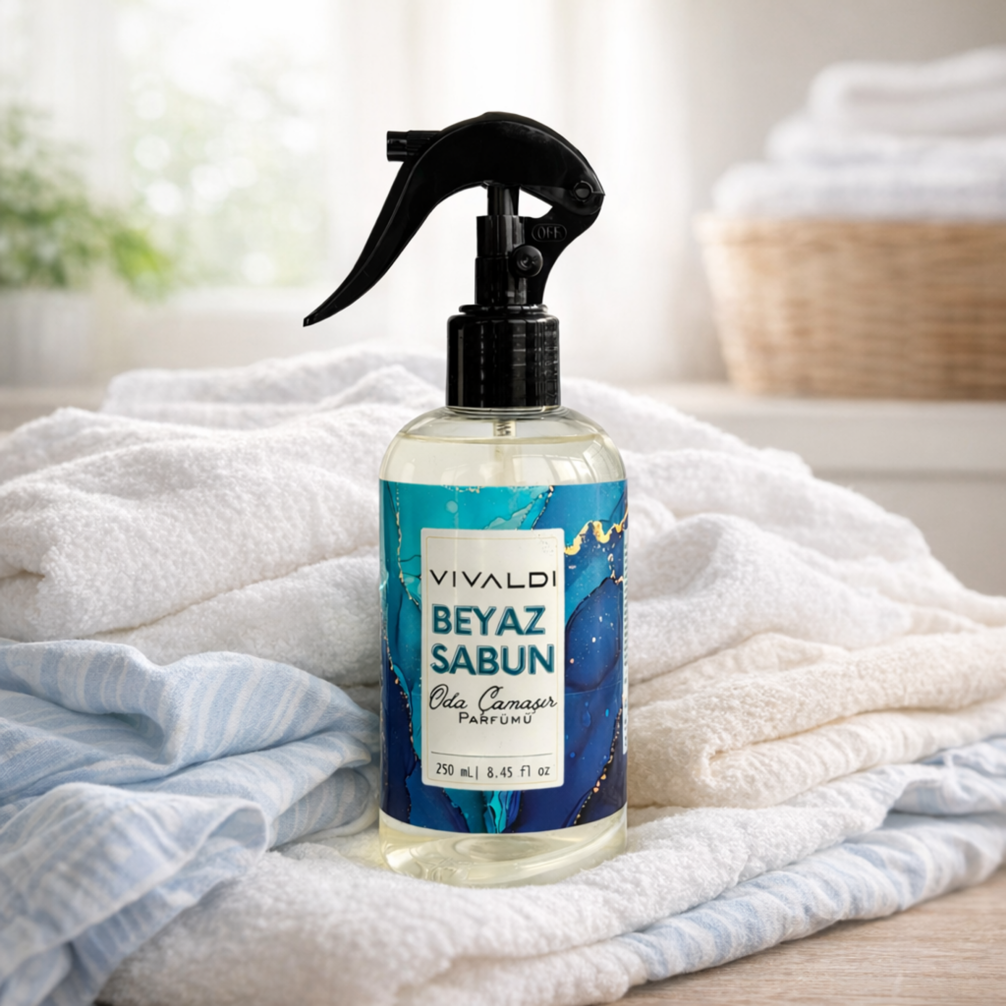 Beyaz Sabun Oda Kokusu Sprey 250 ml – Uzun Süre Kalıcı, Ferah ve Temiz Koku