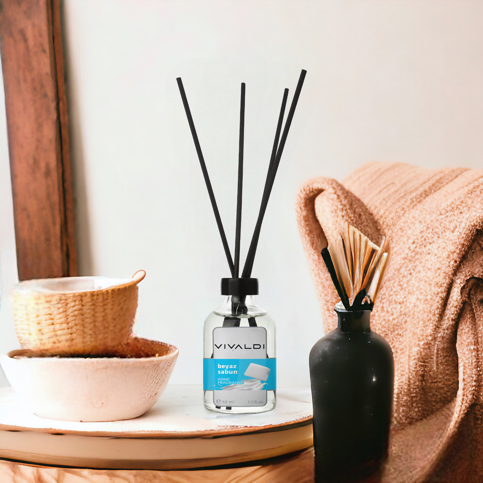 Beyaz Sabun Çubuklu Oda Kokusu