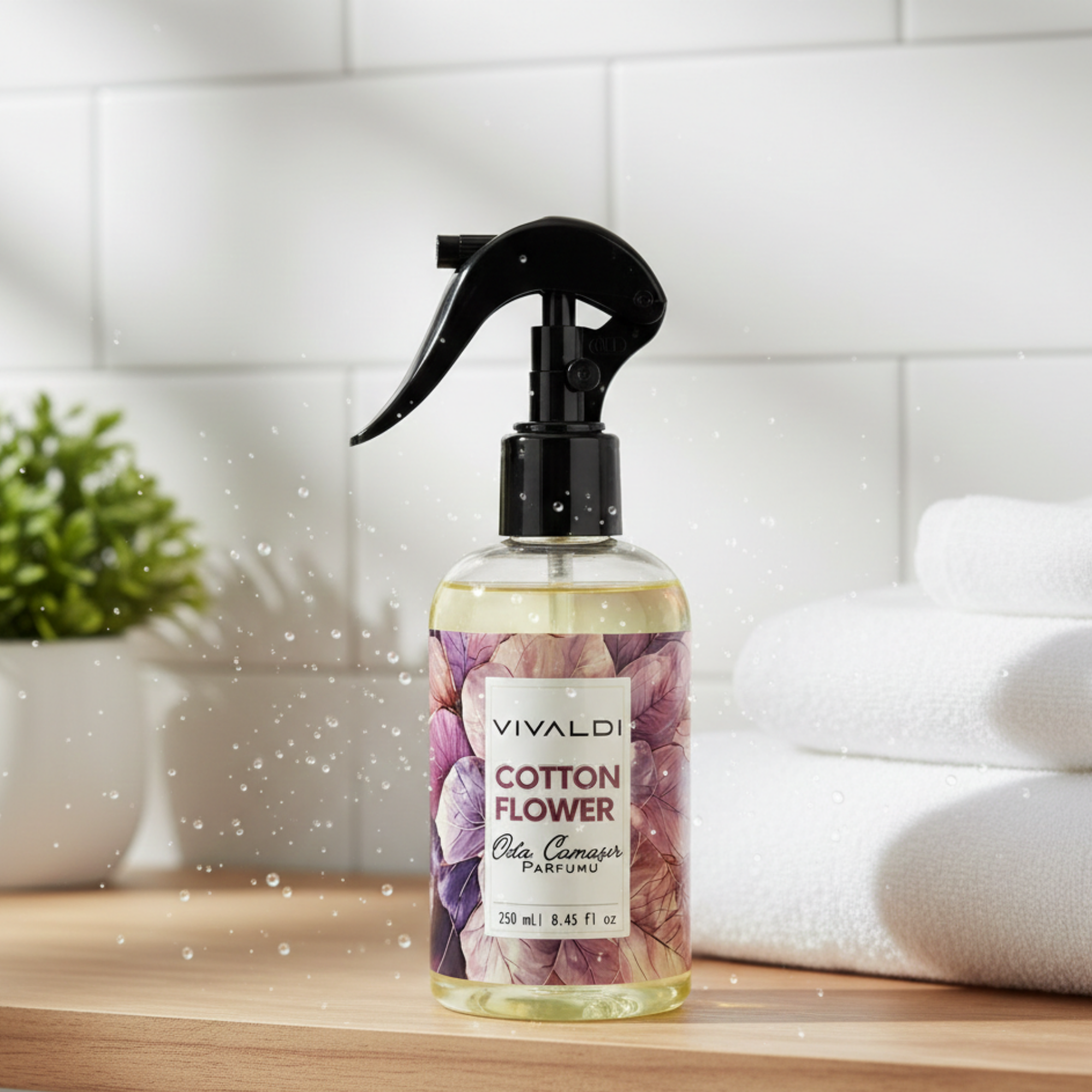 Cotton Flower Oda ve Çamaşır Sprey 250 ml – Ferah, Temiz ve Kalıcı Koku