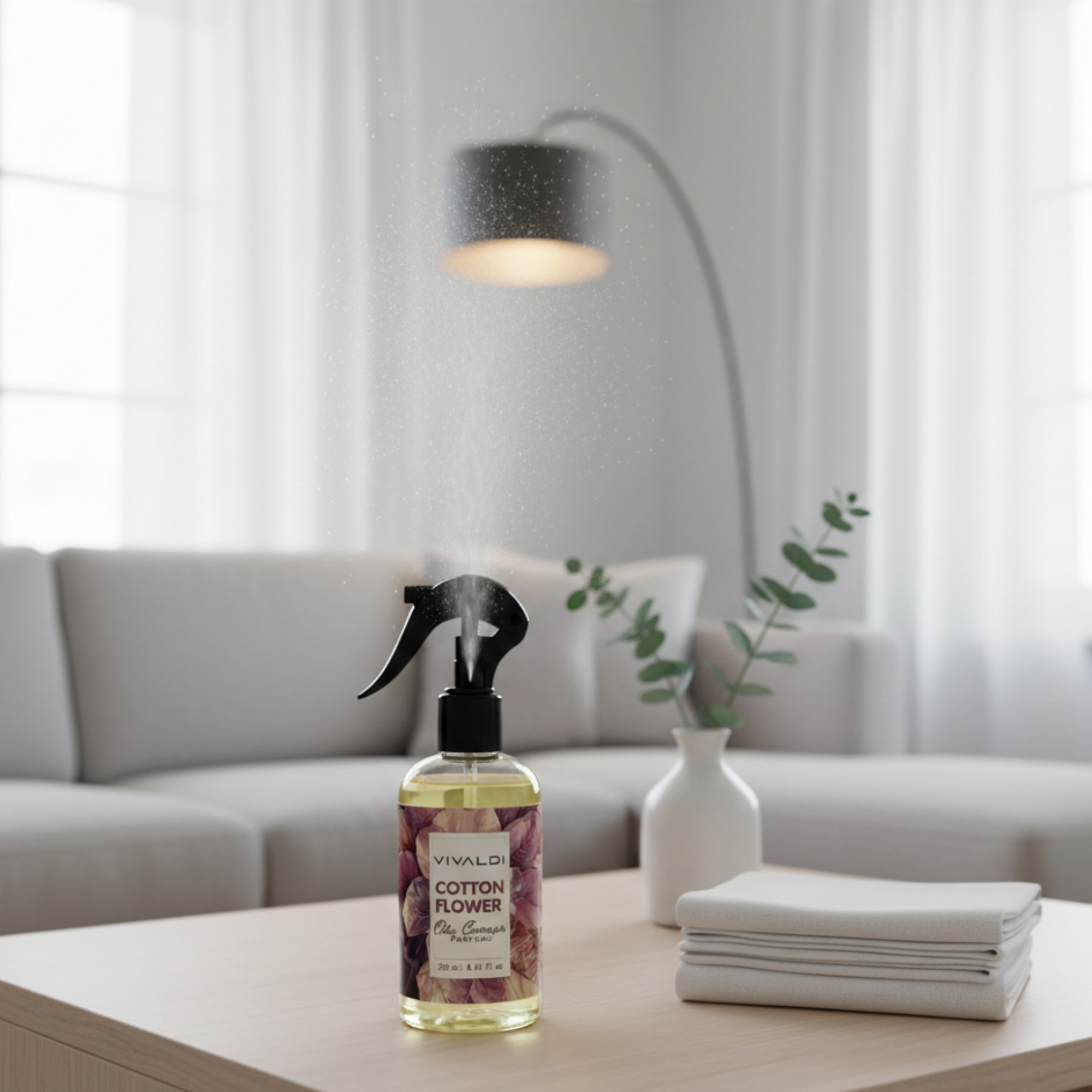 Cotton Flower Oda ve Çamaşır Sprey 250 ml – Ferah, Temiz ve Kalıcı Koku