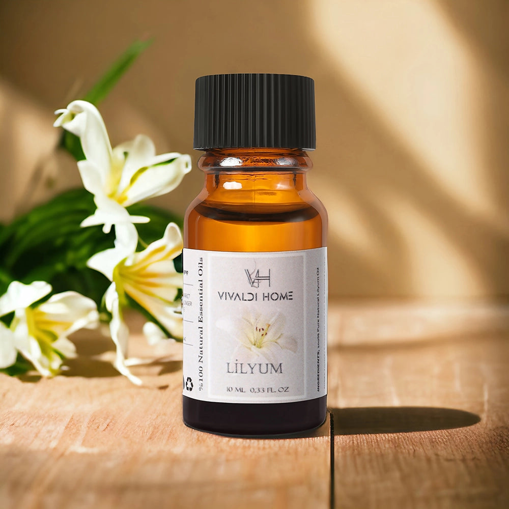 Lilyum Çiçeği Aromaterapi Buhurdanlık Yağı 10 ml