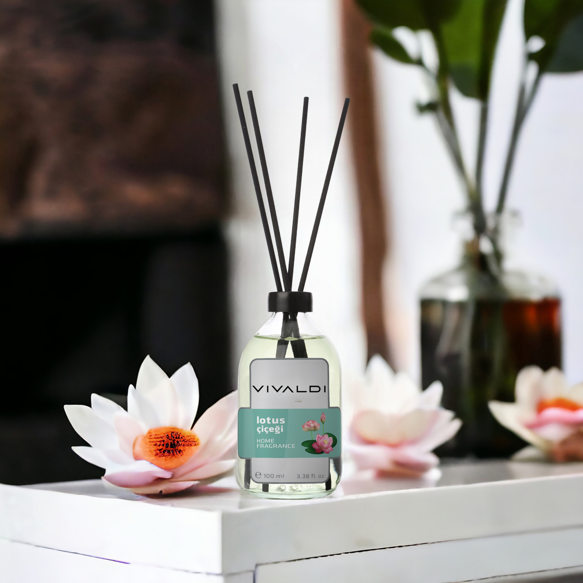 Lotus Çiçeği Çubuklu Oda Kokusu