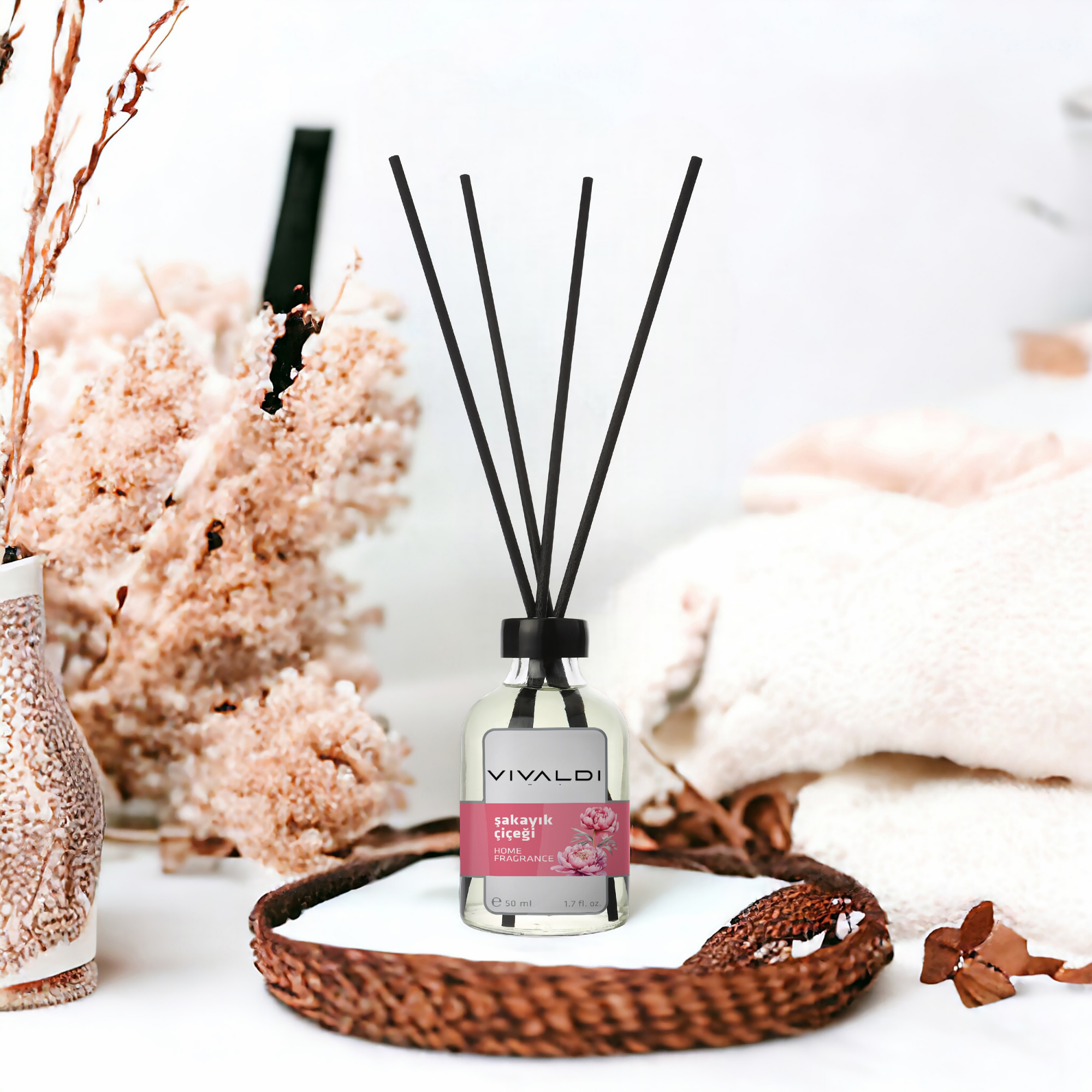 Şakayık Çiçeği Çubuklu Oda Kokusu