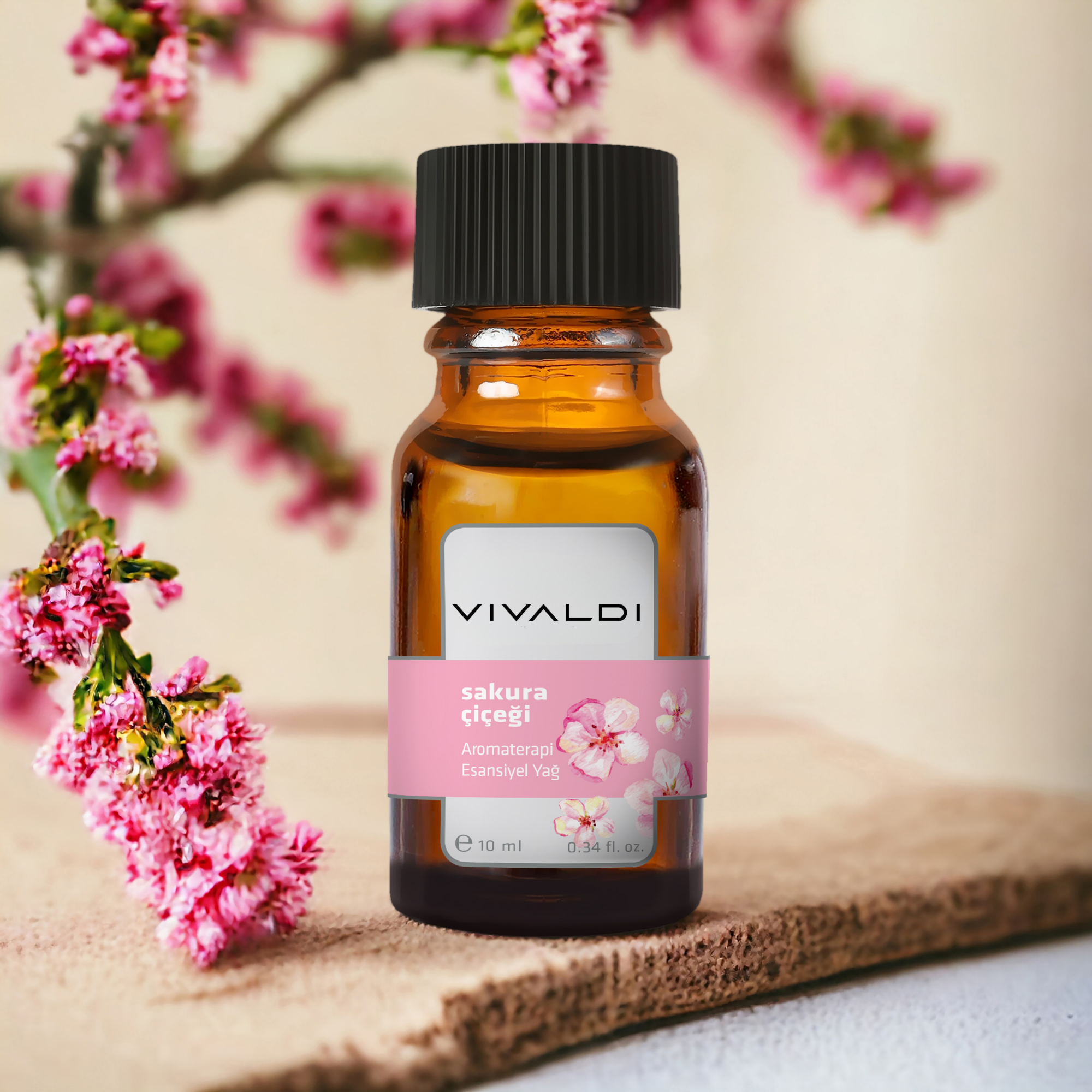 Sakura Çiçeği Aromaterapi  Esansiyel Buhurdanlık Yağı 10 ml