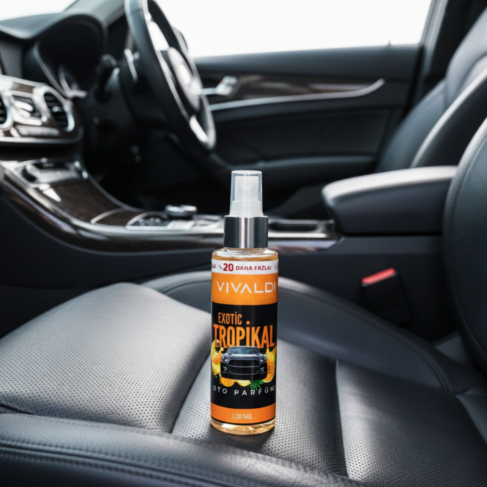 Exotic Tropikal Oto Parfüm Sprey 120 ml – Egzotik ve Kalıcı Araba Kokusu