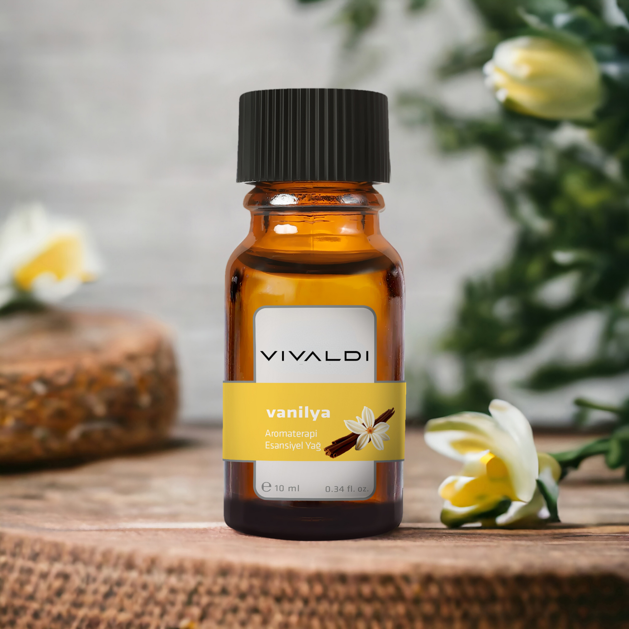 Vanilya Aromaterapi Esansiyel Buhurdanlık Yağı 10 ml